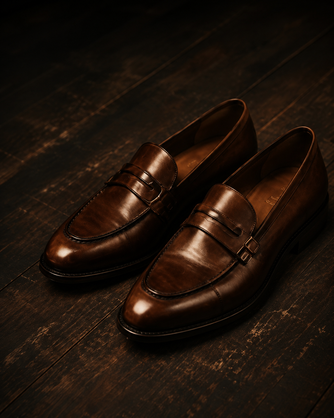 Leather Loafers